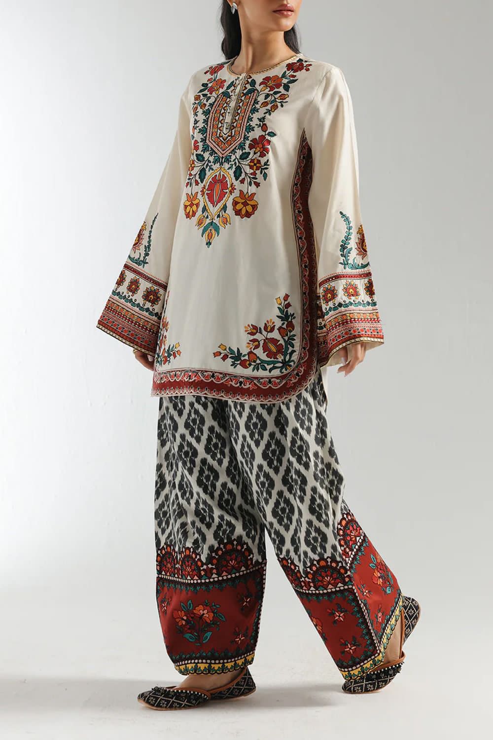 IMG-20251209-WA0007 Ivory & Rust Printed Unstitched Suit